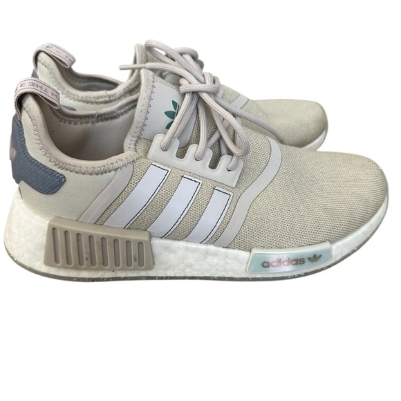 adidas | Shoes | Adidas Cream And Gray Nmd Sneakers | Poshmark